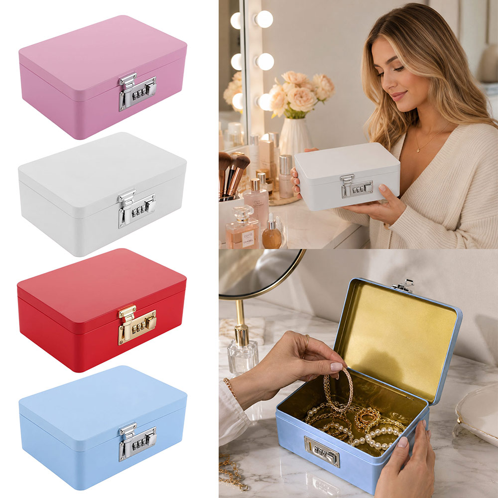 Medicine Cabinet Lock - Combination Lock Password Lock Storage Box