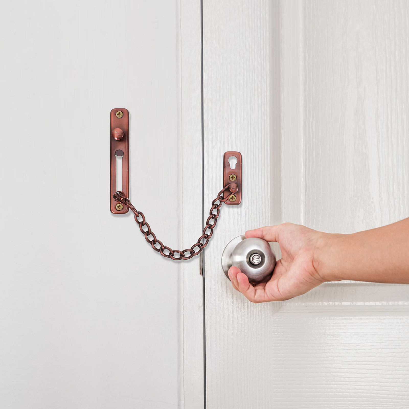 2Pcs Anti-Theft Door Chain Loc - Security Chain Door ulasan dan harga