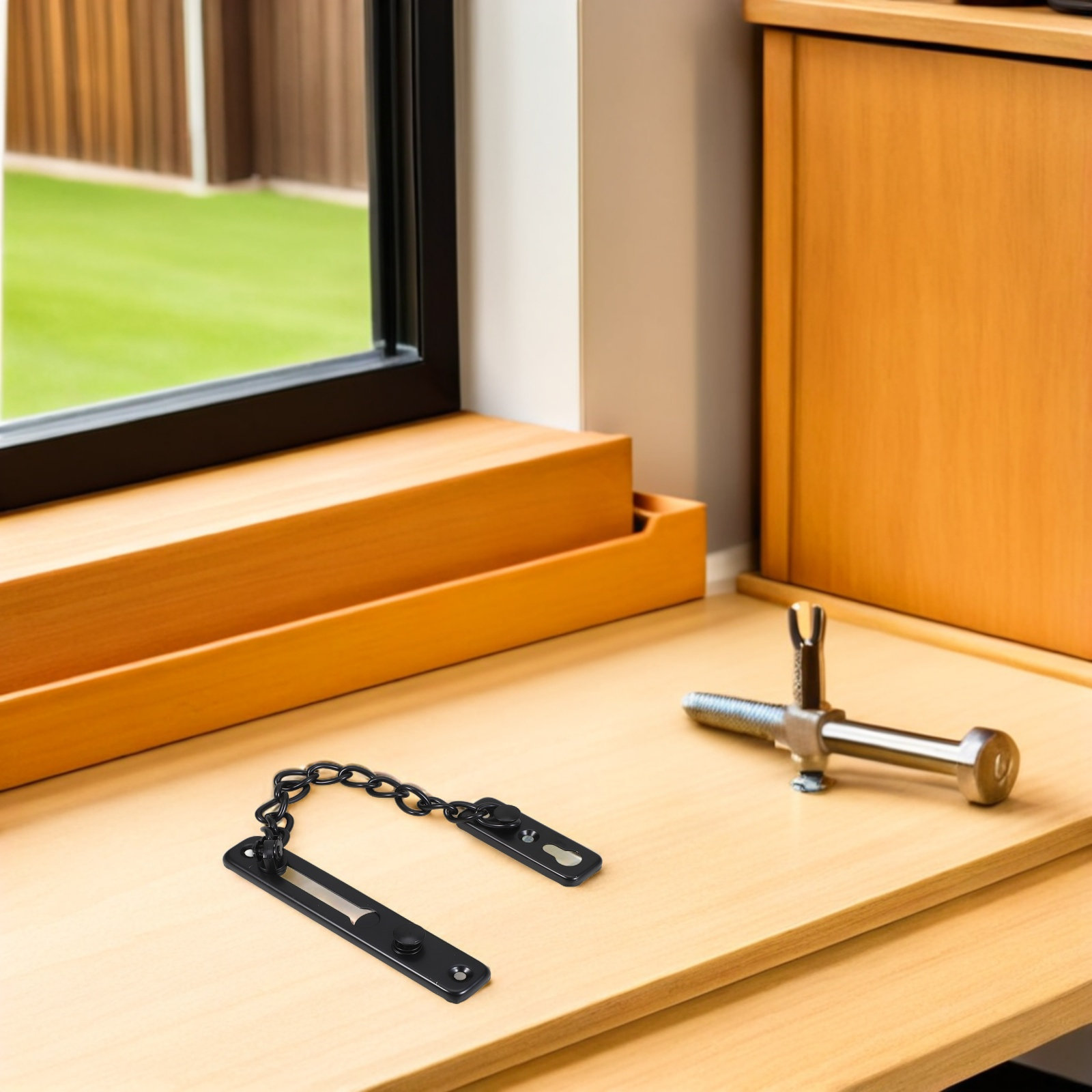 2Pcs Anti-Theft Door Chain Loc - Security Chain Door ulasan dan harga
