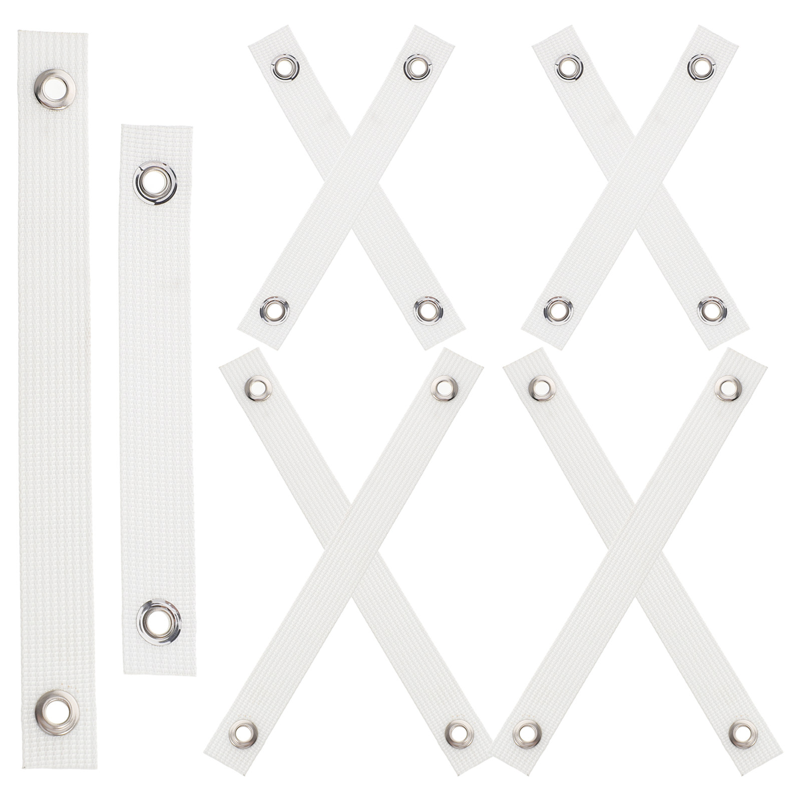 10Pcs White Furniture Anti Tip - Earthquake Anchor Strap ulasan dan harga