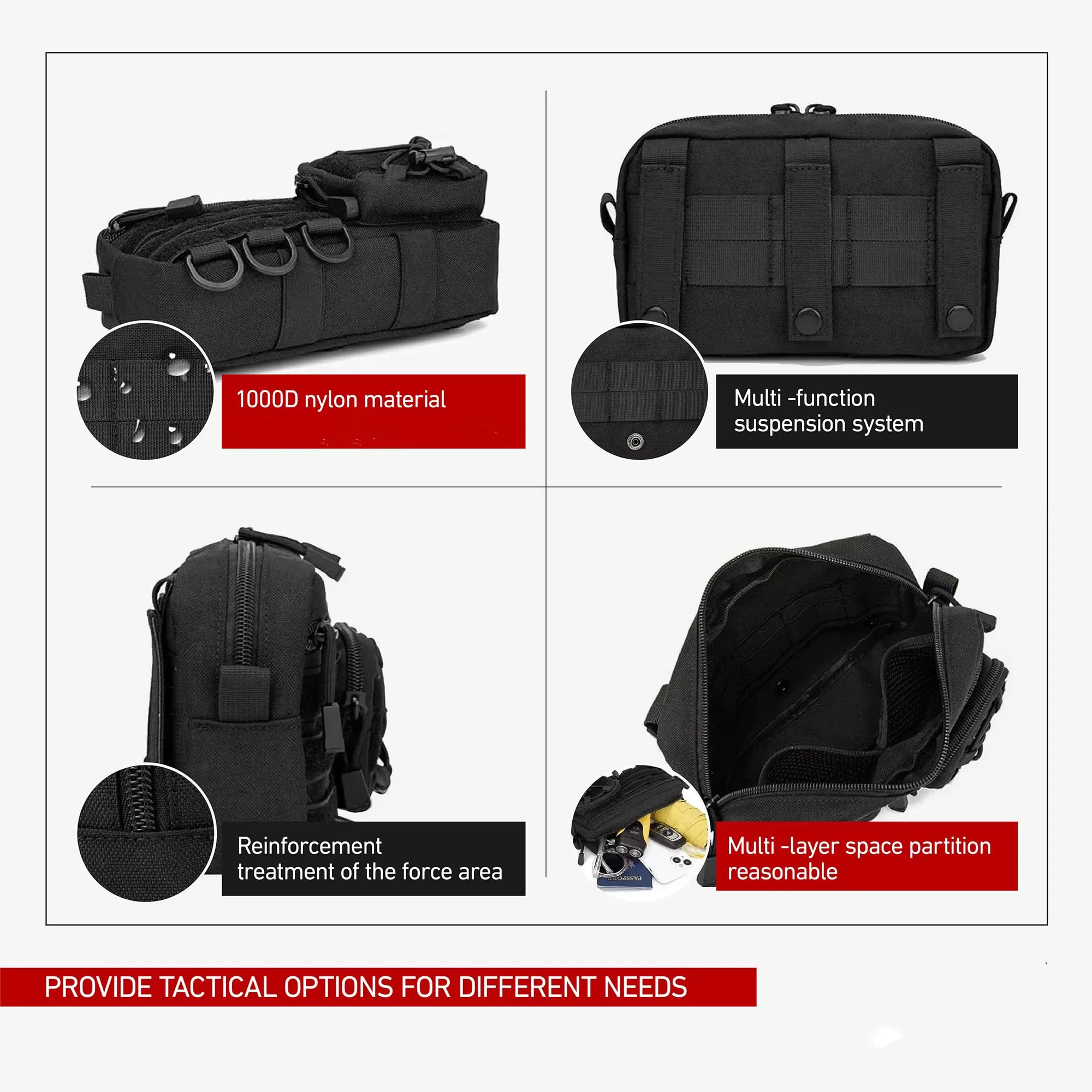 New Molle Waist Bag Tactical M - First Aid Bag Kit ulasan dan harga