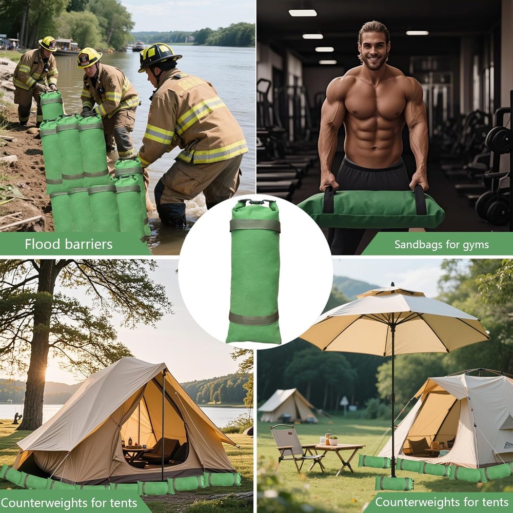 4 Pack Thick Canvas Flood Sand - Flood Barrier Bag ulasan dan harga